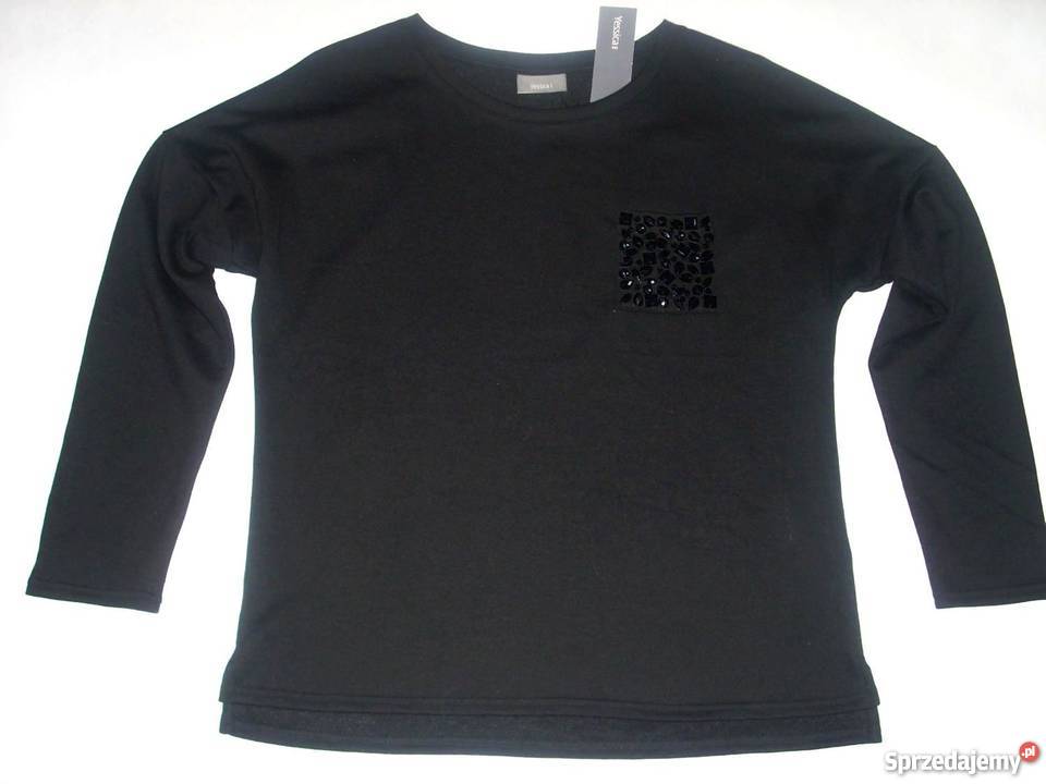 CA bluza z Kieszenią NOWA 38 40 czarny Nowy Sącz