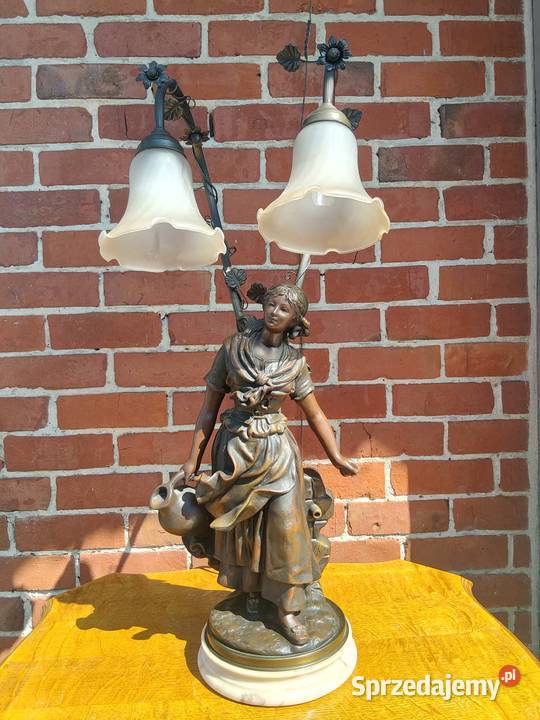 Lampa monumentalna w stylu secesyjnym Art podkarpackie Iwonicz-Zdrój