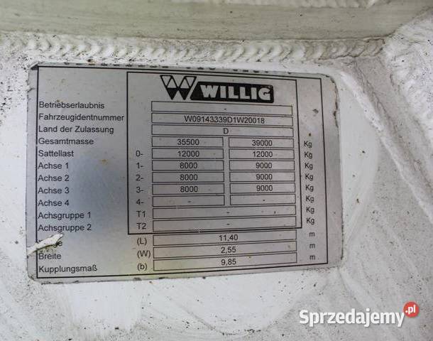 Naczepa do paliwa ADR cysterna 24000kg Warszawa