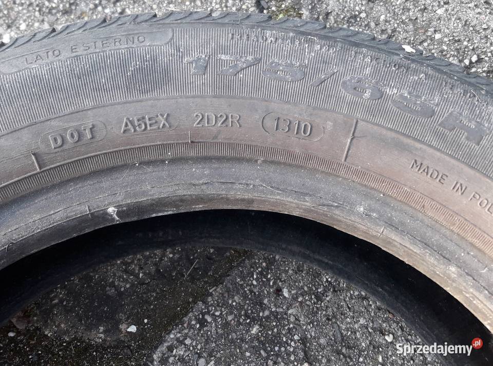 Opony lato Toyota Yaris 2003 Komplet 4 Salon osobowe Tuszyn sprzedam