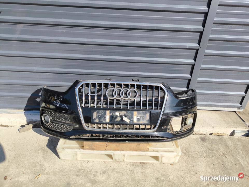 ZDERZAK PRZÓD AUDI Q3 8U LY9B POD SPRYSKIWACZE S Przystajń