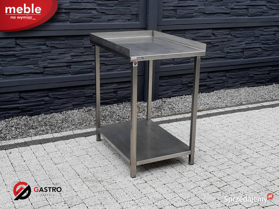 Stół gastronomiczny z półką wym 55x75x85 Ostrów Wielkopolski sprzedam