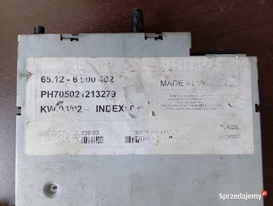 BMW E46 RADIO BUSINESS 65126900402