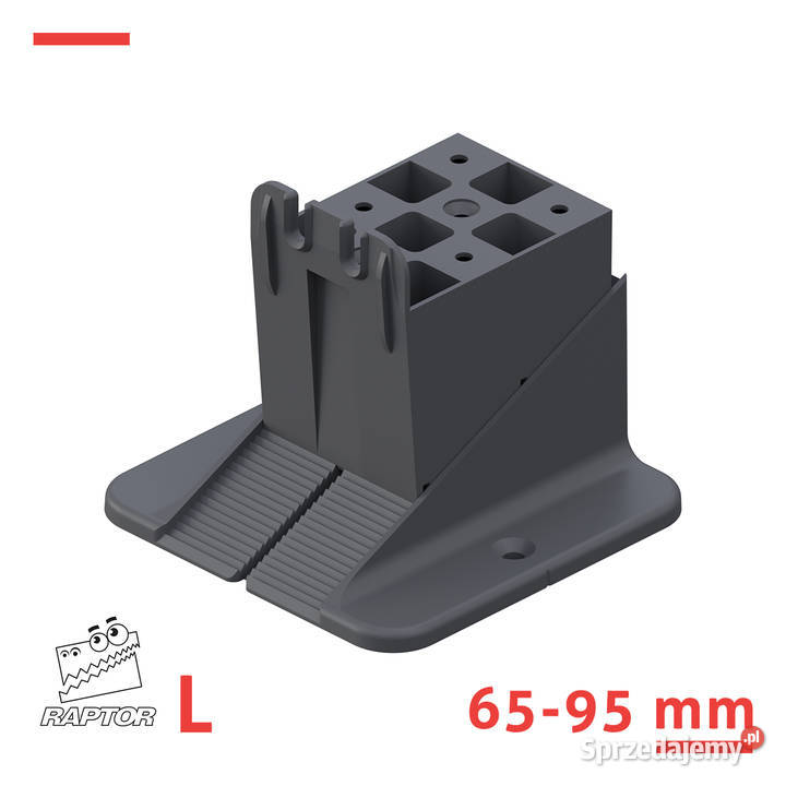 Wspornik tarasowy klinowy 6595 mm do legarów