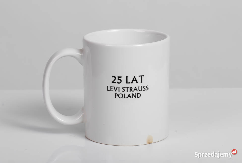 Kubek z logo Levis Strauss Legionowo sprzedam