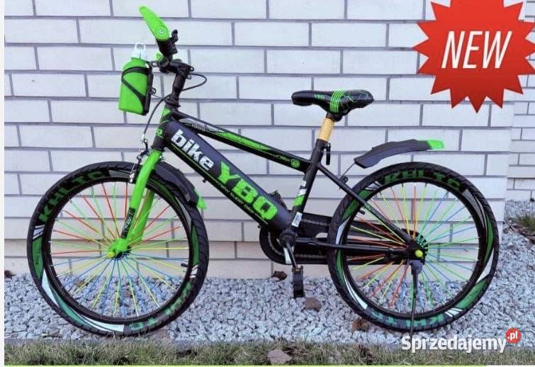 449 Rower 20 BMX niebieski i zielony Zabrze sprzedam