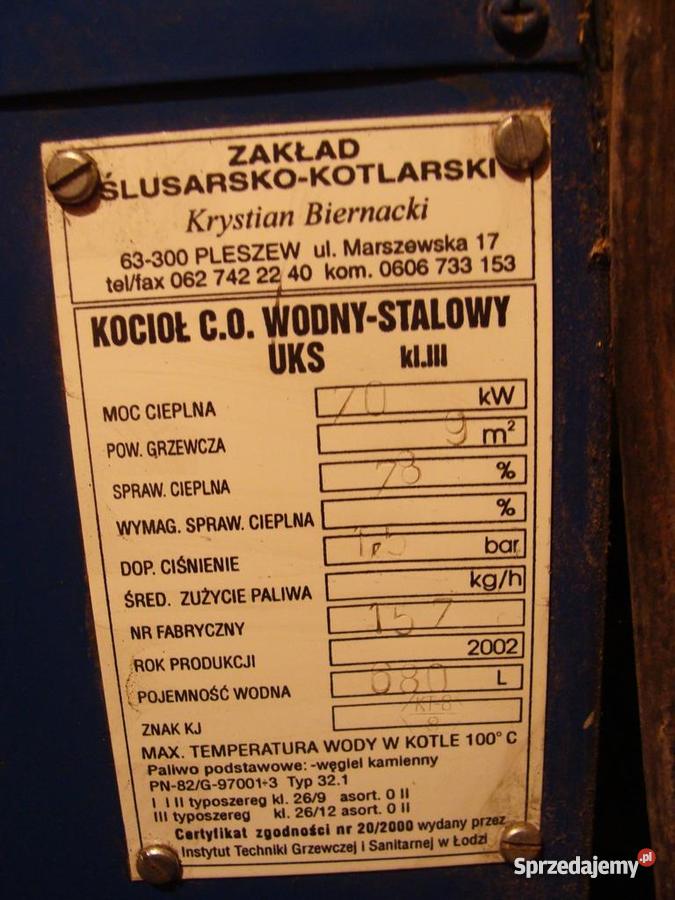 Przystawka do spalania trocin 50 kw Zgorzelec