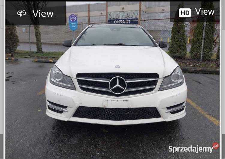 Mercedes C350 coupe małopolskie Mikołajowice