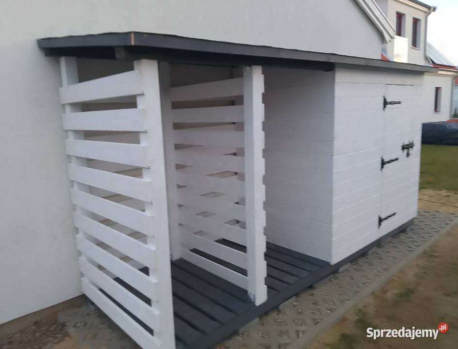 Drewutnia na drewno z pomieszczeniem Warszawa