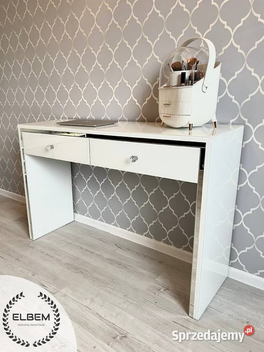 Szklana toaletka w stylu Glamour lustrzana ramka mazowieckie Radom