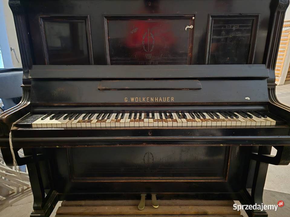 PIANINI GWOLKENHAUER ANTYK PIANINO DO NAUKI Warka
