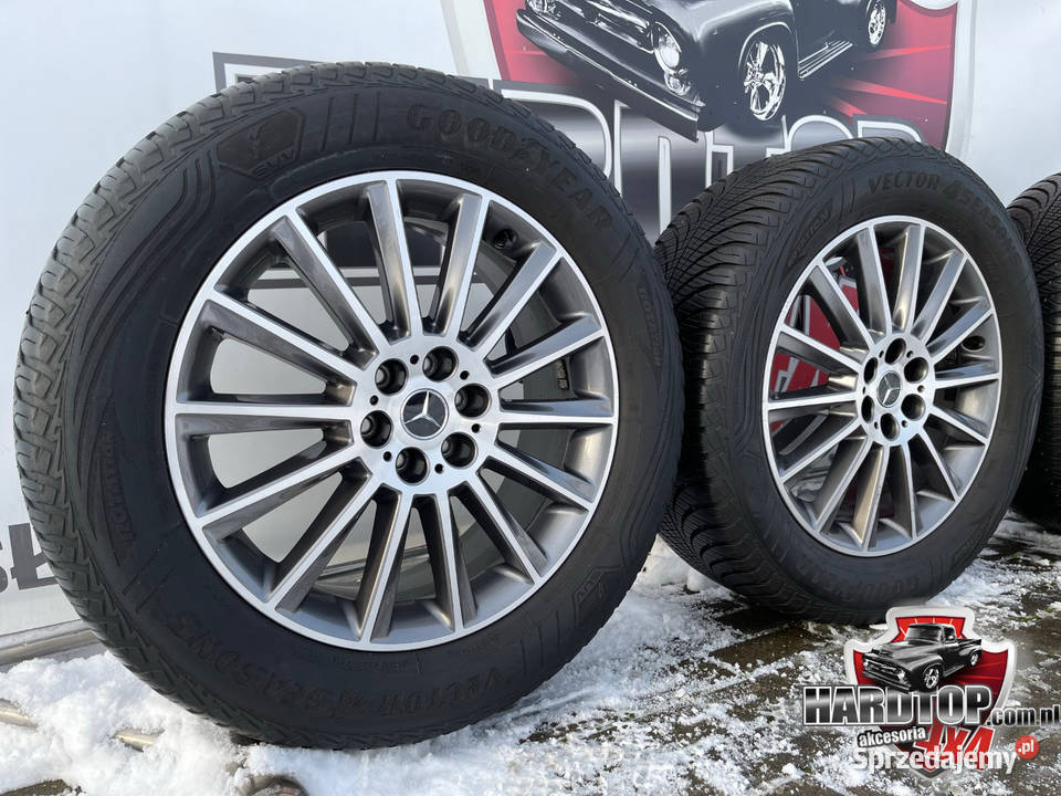 MERCEDES X Opony Felgi Komplet Goodyear Vector 4 Pasłęk