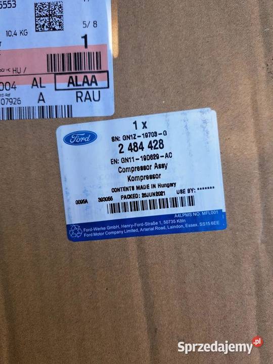 Sprężarka kompresor Klimatyzacji Ford Focus MK4