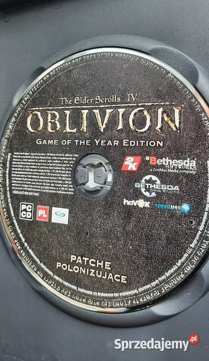 The Elder Scrolls IV Oblivion PC GOTY Game of zachodniopomorskie Koszalin