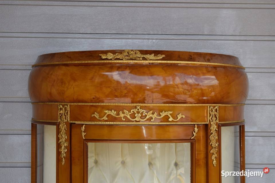 Duża Witryna Art Deco Gablota Szafa Meblościanka Kraków