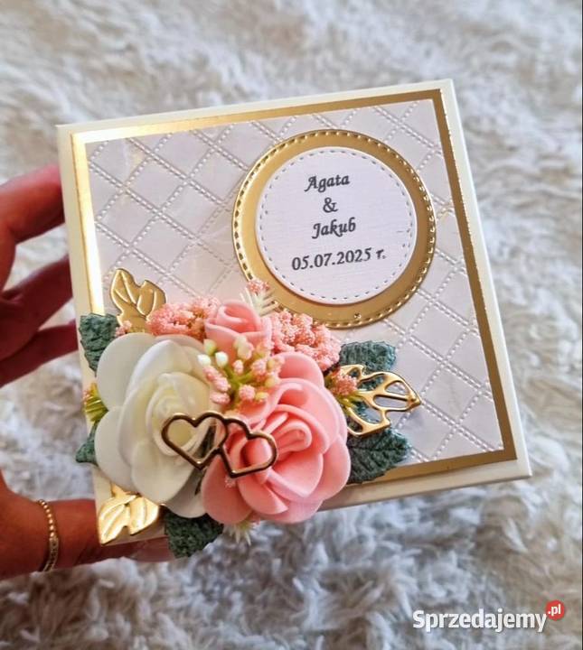 Exploding box kartka okolicznościowa handmade wielkopolskie Zbąszyń