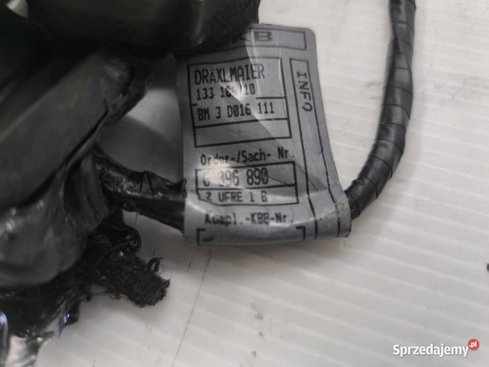 WIĄZKA CZUJNIKÓW PDC TYŁ BMW 1 E87 E81 LIFT 16