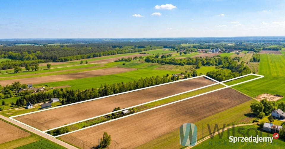 Grunt Śniadowo 34713 metry asfalt sprzedam