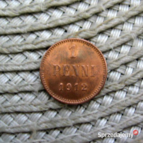 Finlandia 1 Penni 1912r Kalisz