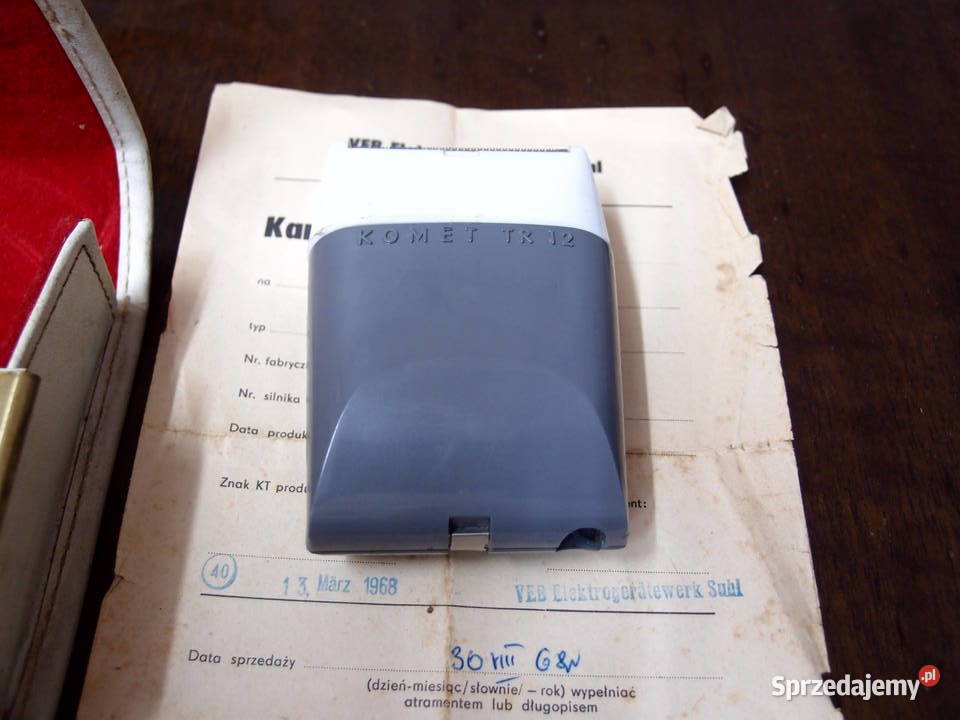 elektryczna maszynka do golenia Komet TR12 Prod Pozostałe Łódź