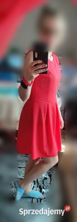 sukienka różowa