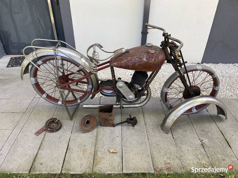 Zundapp S200 zabytek przedwojenny oldtimer nie Pabianice sprzedam