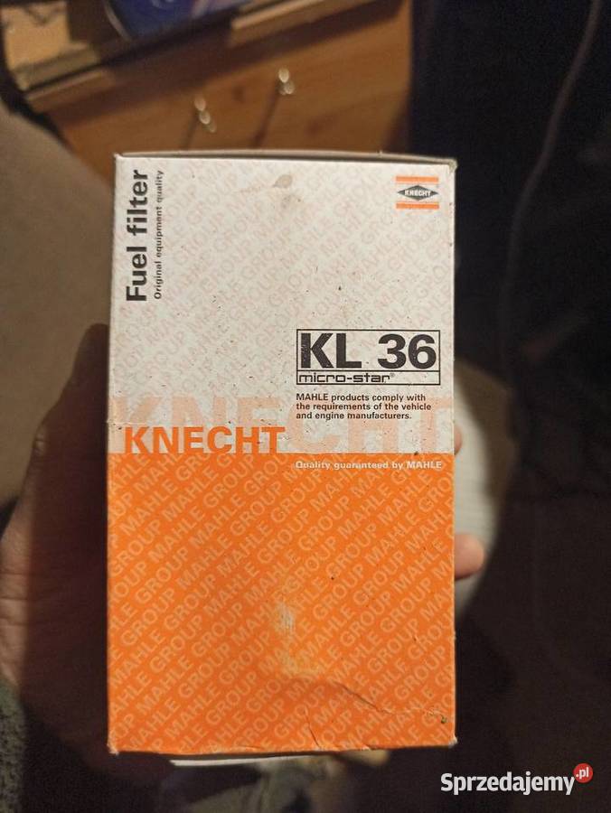 FILTR PALIWA KL 36 KNECHT Audi A4 A6 A8 osobowe Paliwa Łódź