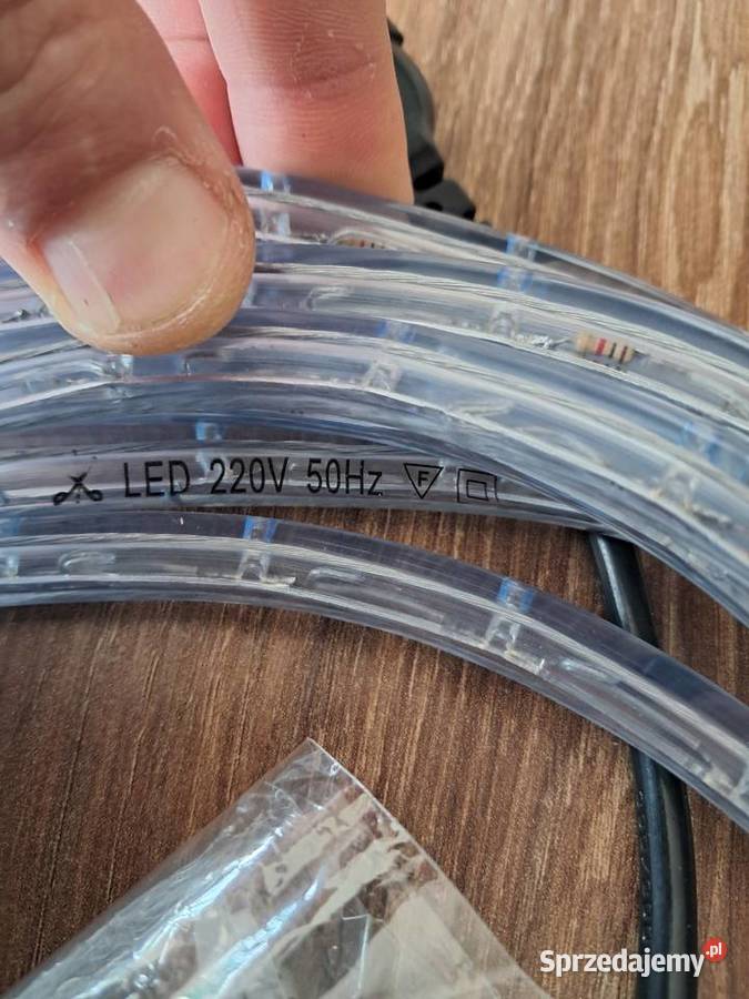 nowy zew neon ledowy długość 4 m zasilnie 220V Oświetlenie świętokrzyskie Sandomierz