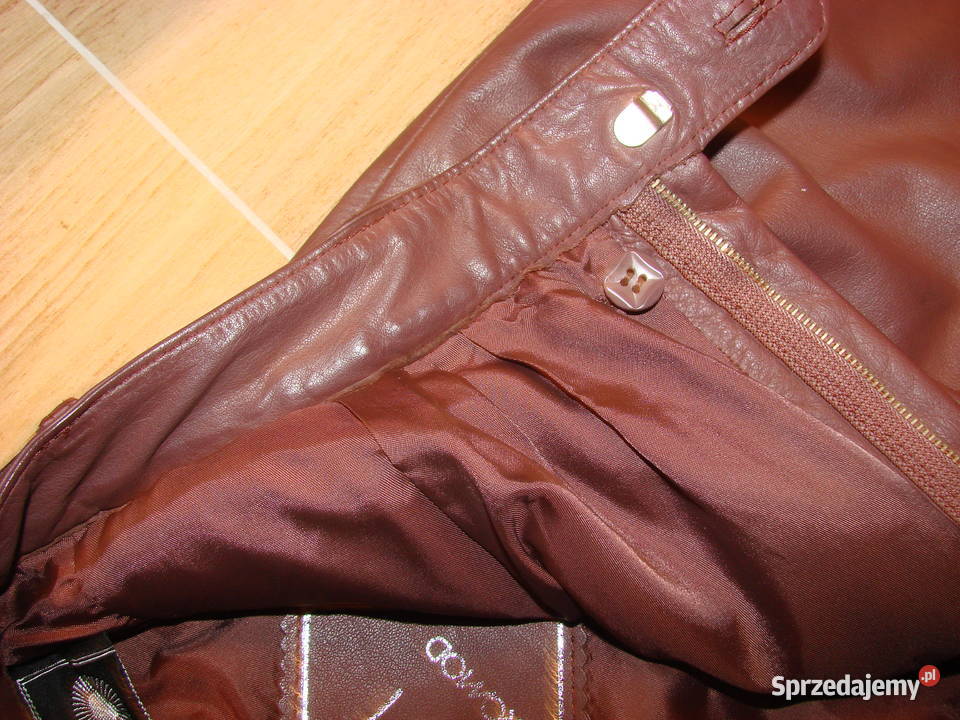 męskie spodnie skórzane Rozmiar L Pozostałe