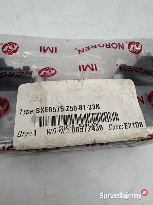 Norgren SXE0575Z508133N Elektrozawór sprzedam