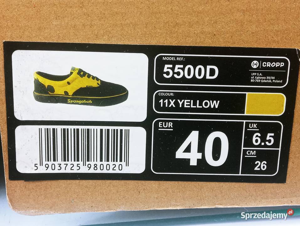 Sportowe buty Cropp rozmiar 40 Nowe Nowa Sól