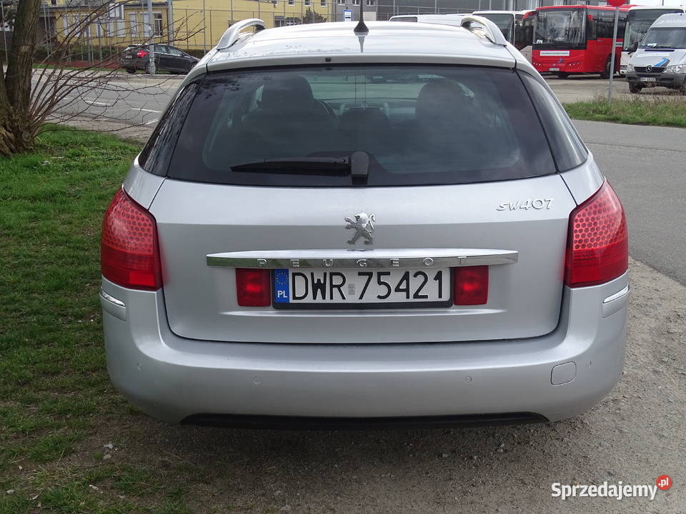 Peugeot 407 SW PREMIUM NAVTECH 20 HDI 136 2009r Sadków