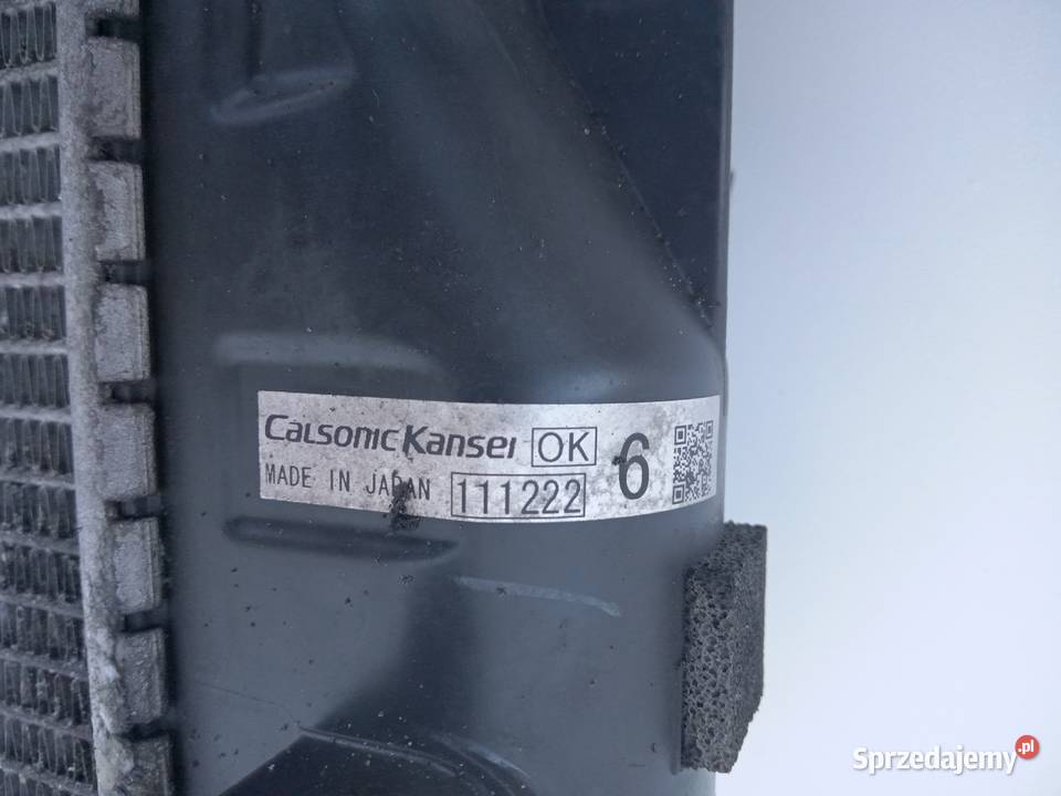 CHŁODNICA WODY INFINITI Q70 M30d 30 DIESEL Układ chłodzenia Części Nowy Tomyśl