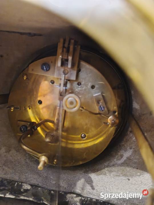 zegar kominkowy marmur świętokrzyskie Fałków