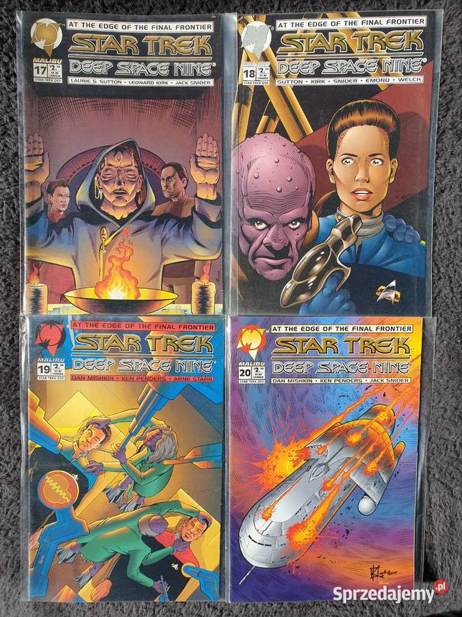 Star Trek Deep Space Nine kolekcja 28 komiksów pomorskie Gdynia
