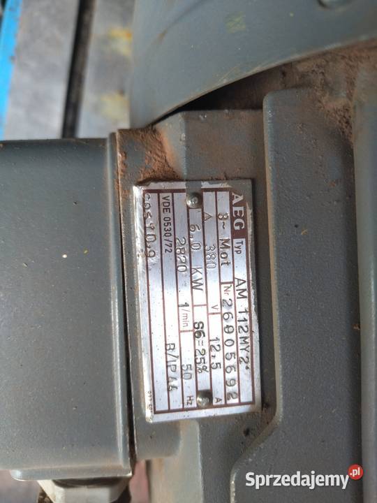 Silnik elektryczny AEG 4 SZTUKI 55 75kW Radzymin