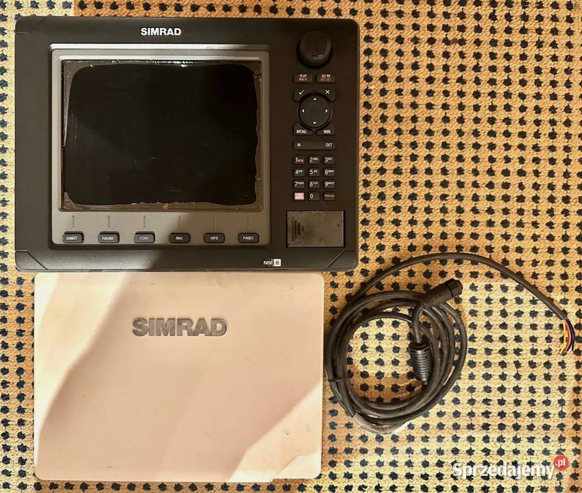 Wielofunkcyjny ploter nawigacyjny Simrad NSE8 lubuskie Nowa Sól sprzedam