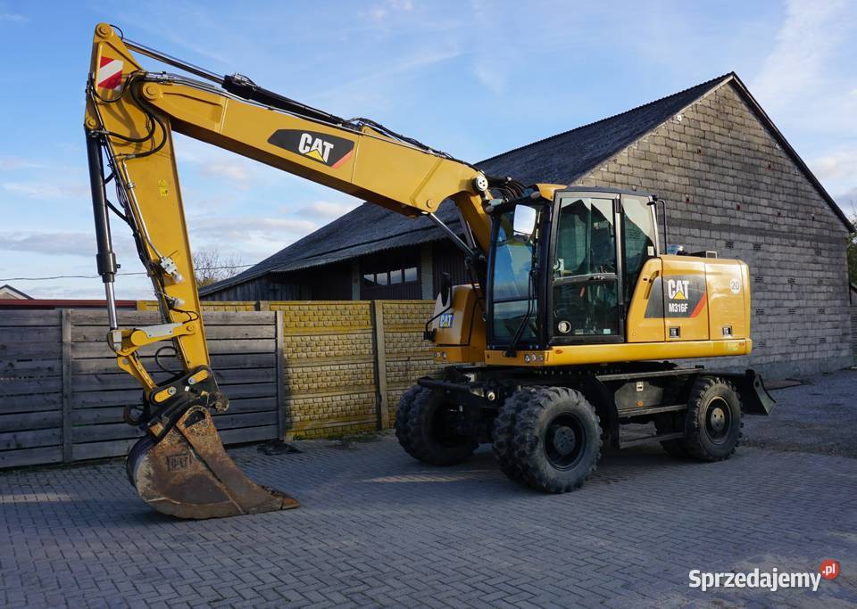 Koparka kołowa CAT M 316 F 2019 nie świętokrzyskie Jeziorko