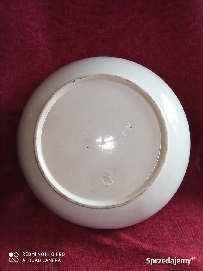 Patera Różowe kwiaty reliefy Gdańsk