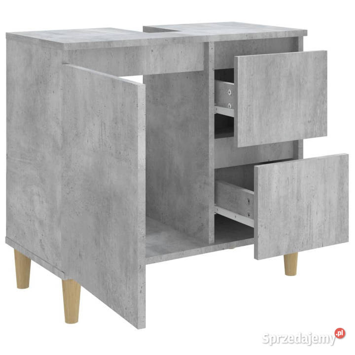 Szafka łazienkowa szarość betonu 65x33x60 mazowieckie Warszawa