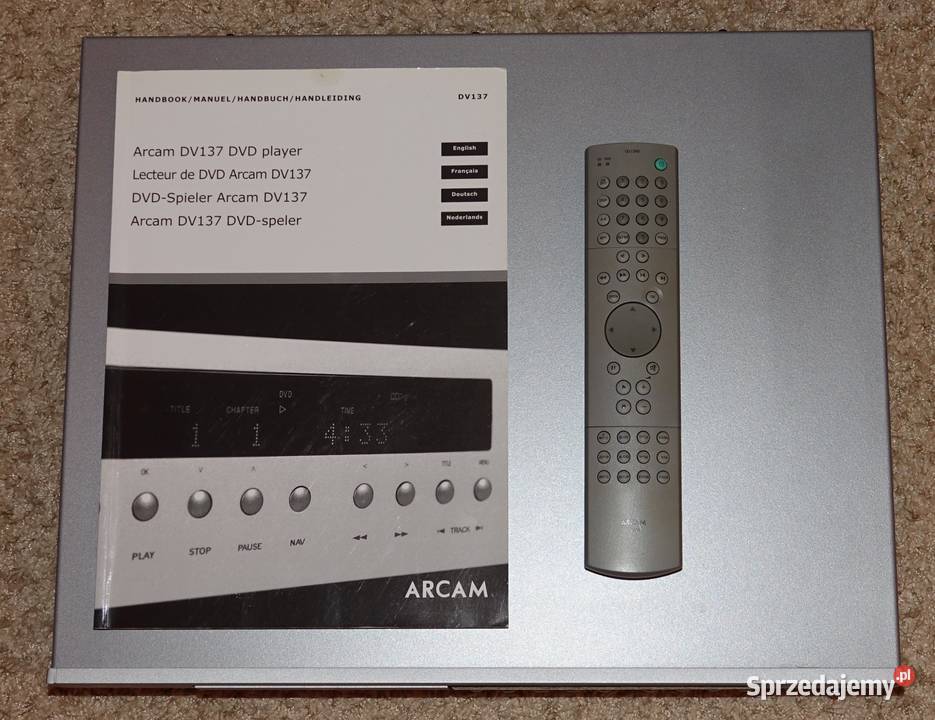 Odtwarzacz DVD SACD CD Arcam DiVA DV137 High End Odtwarzacze CD i MD pomorskie Gdynia