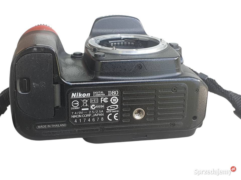 Nikon D80 Body lustrzanki cyfrowej oryginalna Cieszyn