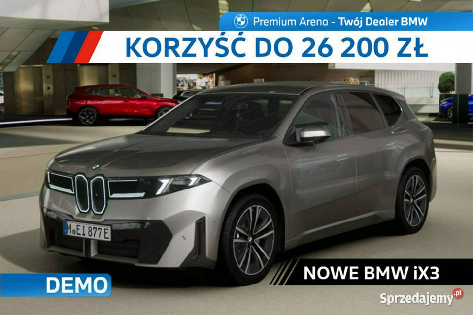 BMW iX3 NOWE BMW iX3 50 xDrive DEMO łódzkie