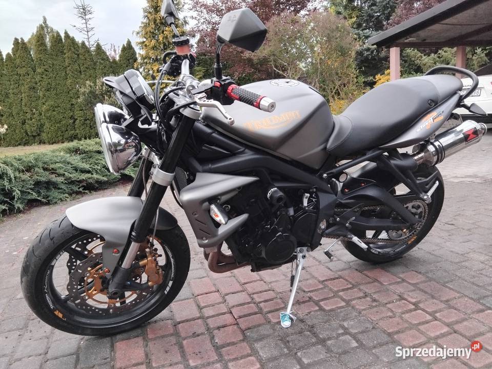Triumph 675 Rka street triple bezwypadkowy baza Poznań