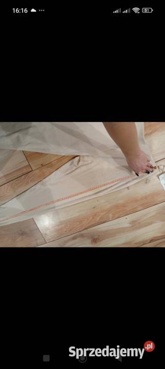 Kremowe legginsy m biały śląskie Katowice