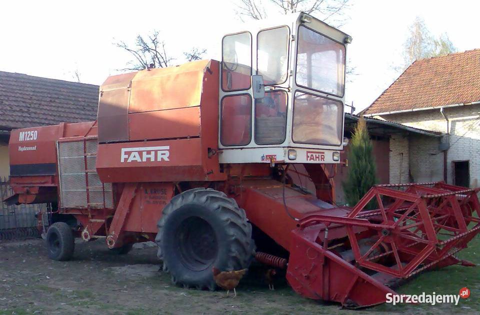Kombajn zbożowy Fahr M1250 hydromat Dębowiec sprzedam