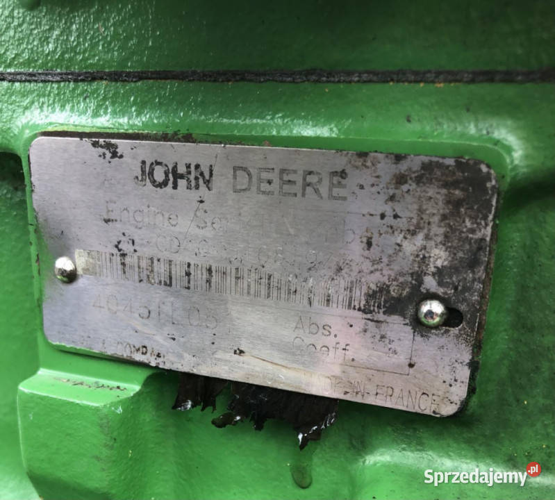 John DeeresilnikJohn Deere 6210 4045TL051 wielkopolskie Jastrzębniki sprzedam