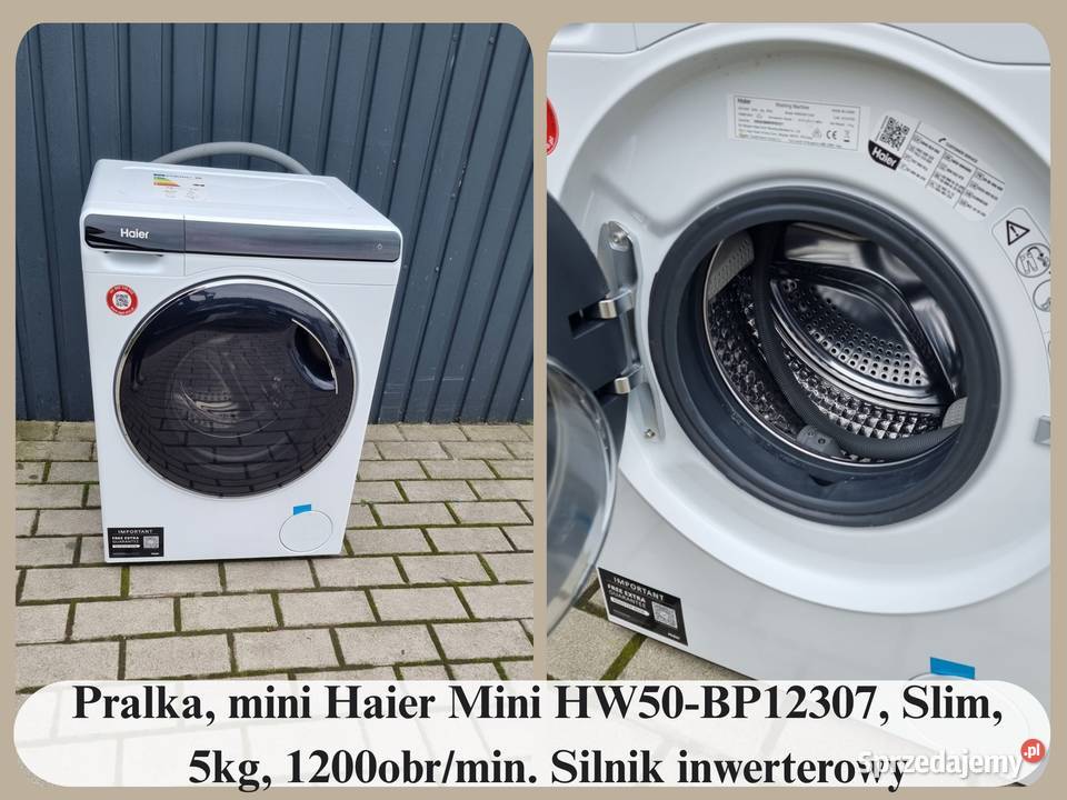 Pralka Slim Haier Mini 5 1200obrmin Silnik Poznań