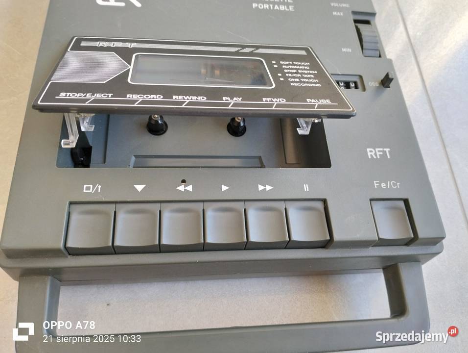 magnetofon kasetowy LCR COMPACT CASSETTE Gryfino