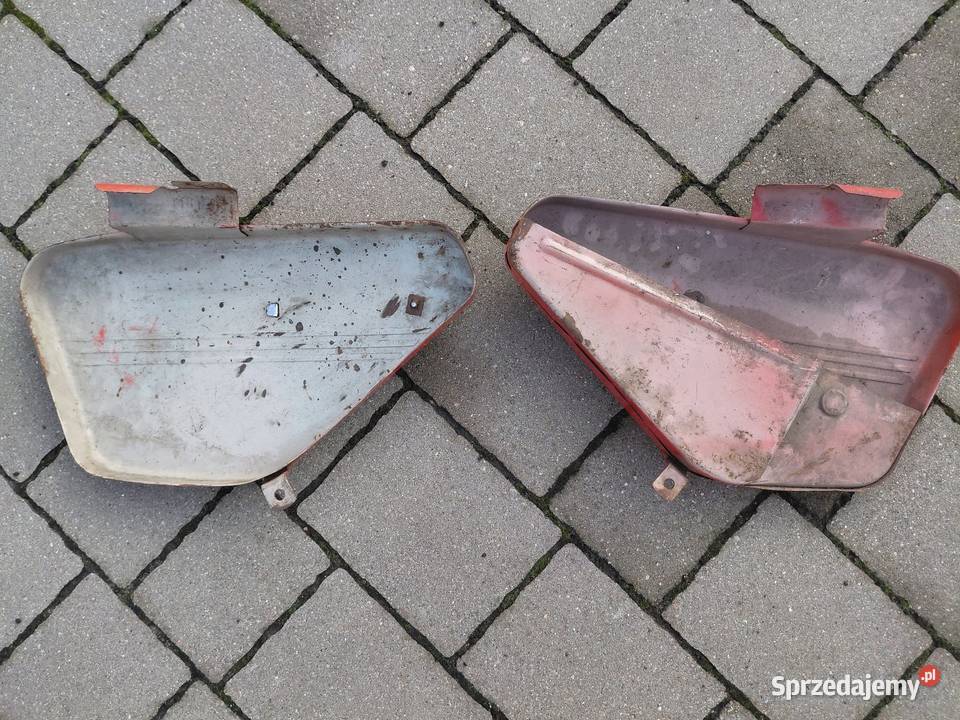 Boczki Jawa 350 emblematy Części i akcesoria motocyklowe Wyszków sprzedam